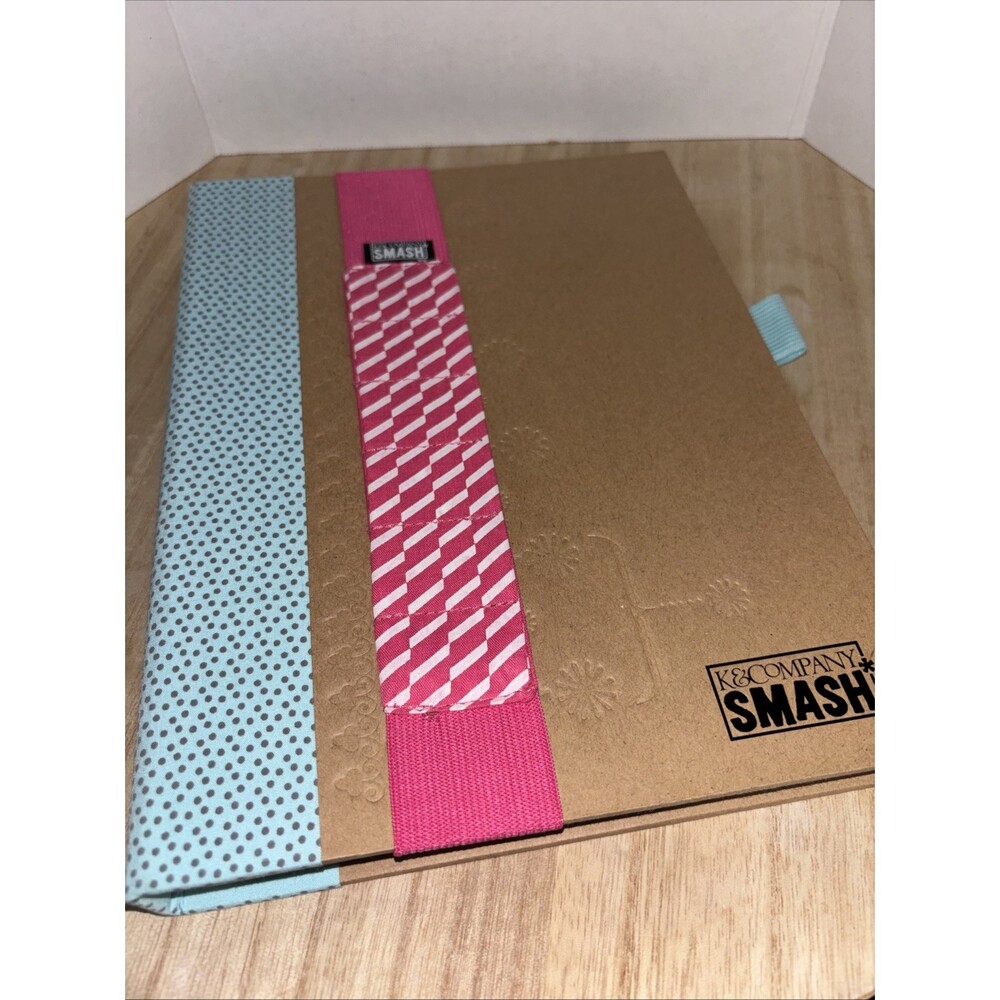 Discontinued K&Company SMASH Journal Kraft Craft Scrapbook Book New No Pen